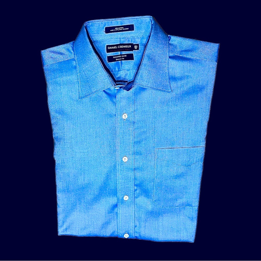 Daniel Cremieux Long Sleeve Dress Shirt  Size 16.5/35